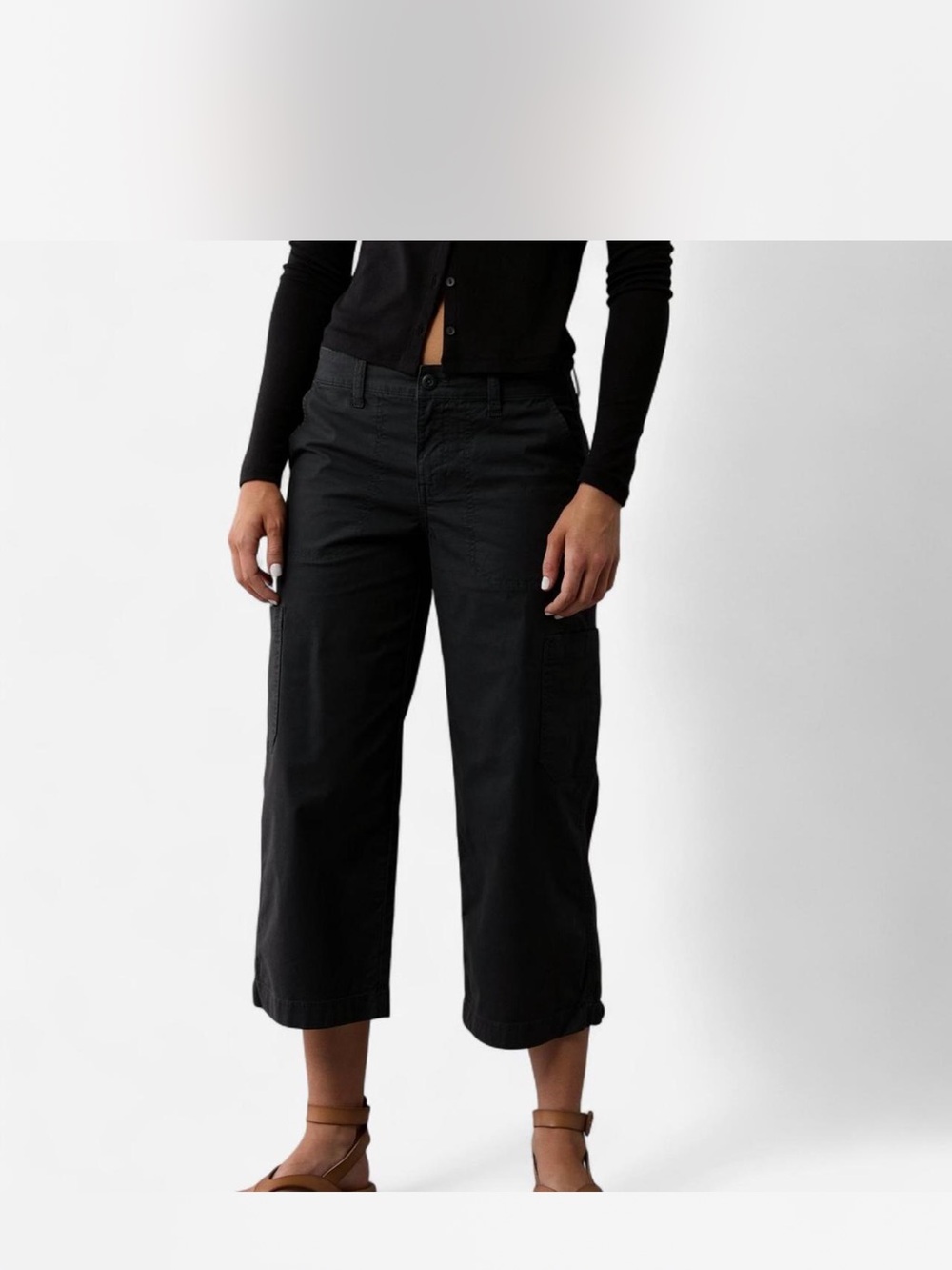 American Eagle Stretch Low-Rise Straight
Crop Pant